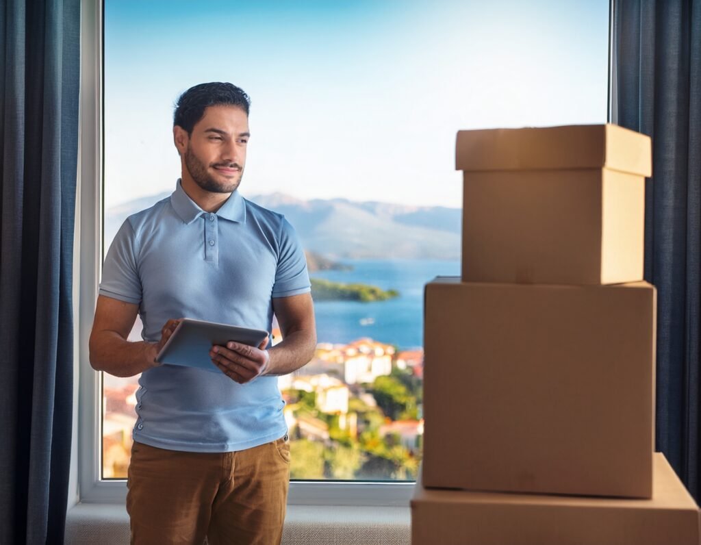 Verhuizen met professionele verhuizers en stevige verhuisdozen.